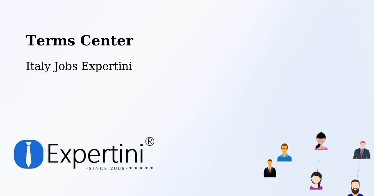 Terms of Service – Cento - Italy Jobs Expertini